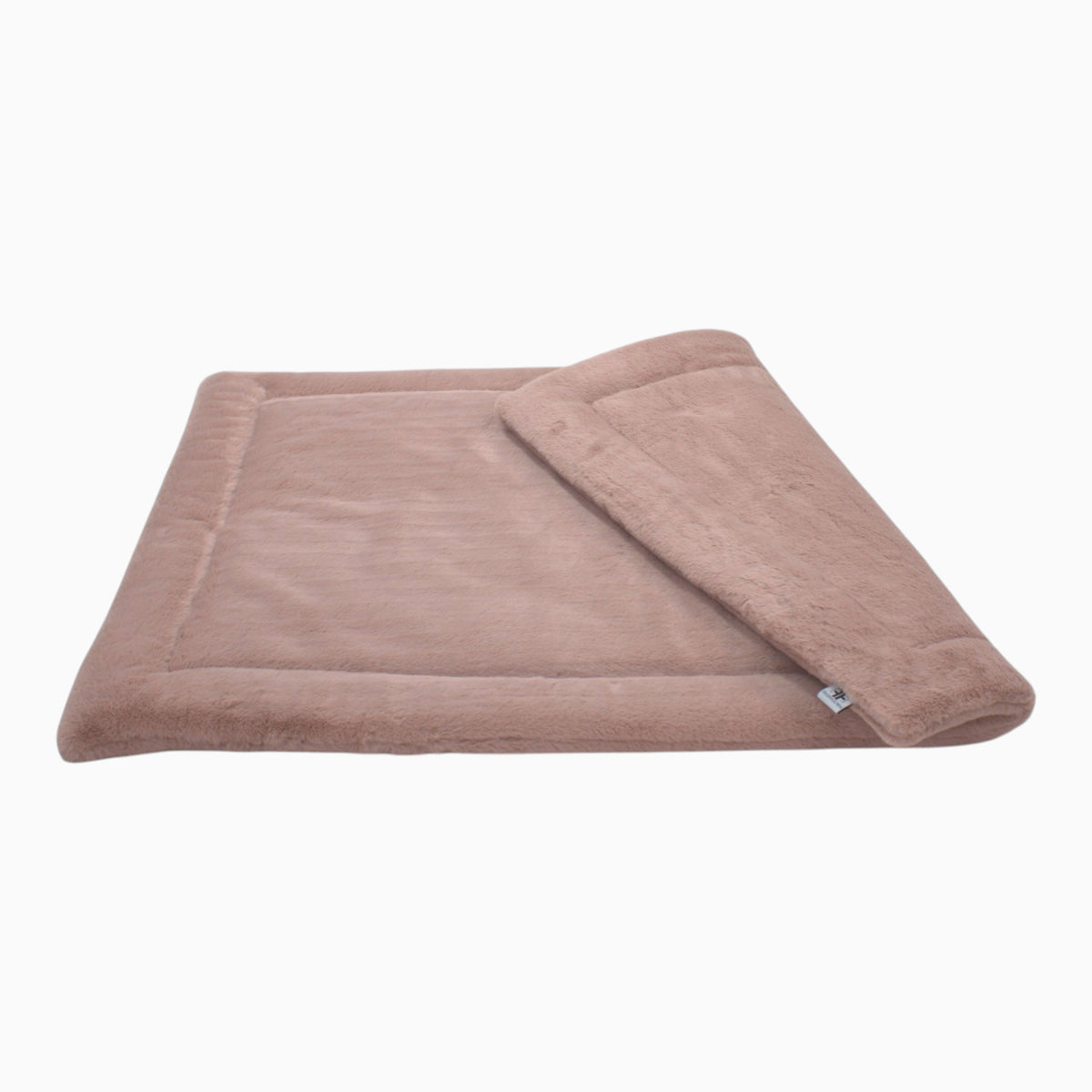 Wattierte Hundedecke Plaid Premium rosé