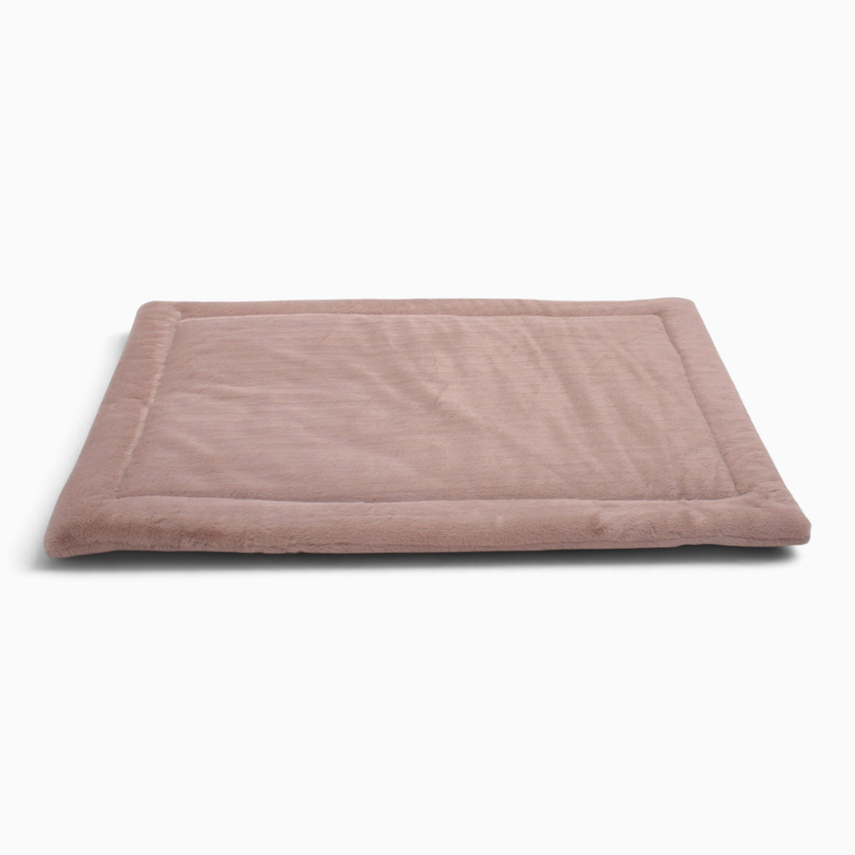 Wattierte Hundedecke Plaid Premium rosé