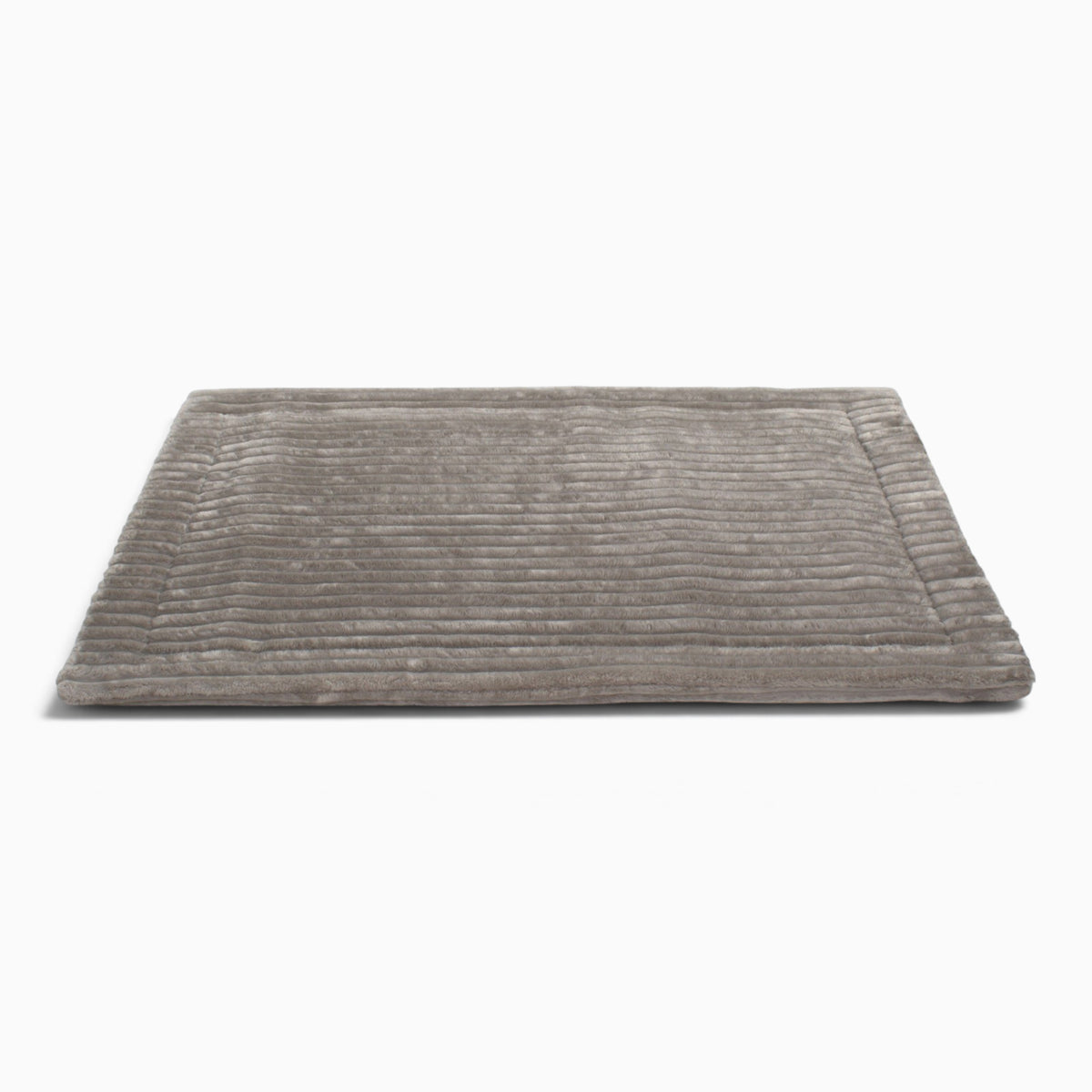 Wattierte Hundedecke Plaid Stripes taupe