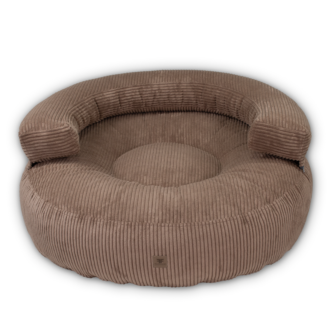 Hundebett CaLo Cord Cappuccino