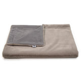 Frau Frauchen Wohndecke Kuscheldecke Premium Havanna für Hunde und Haustiere