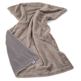 Frau Frauchen Wohndecke Kuscheldecke Premium Havanna für Hunde und Haustiere