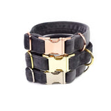 Frau Frauchen Halsband Sametti Dunkelgrau für Hunde und Haustiere