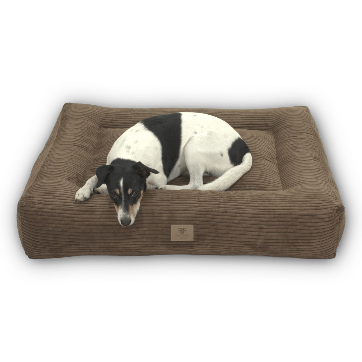Hundebett Letto Cord Chocolate
