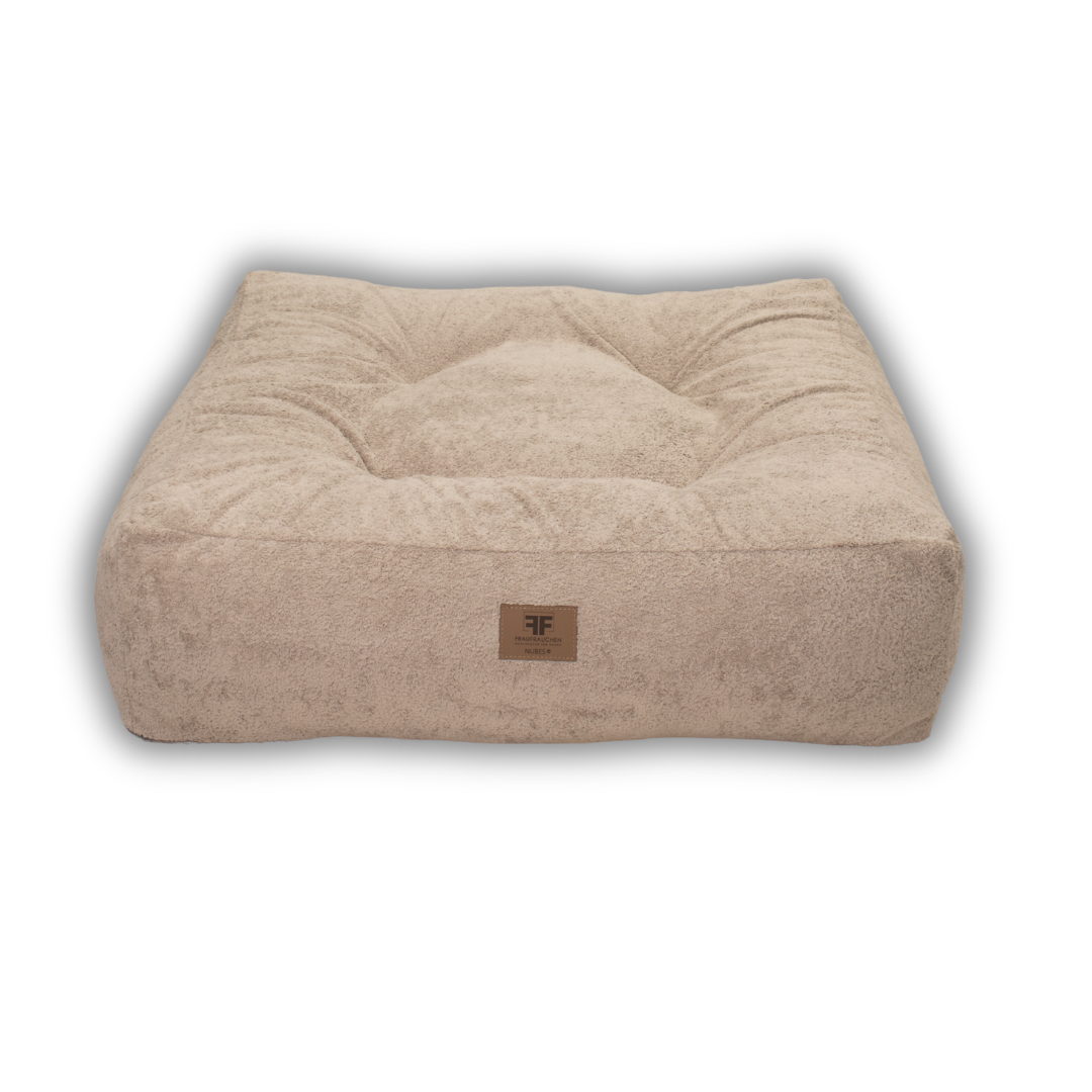 Hundebett Nubes® Home Light Beige
