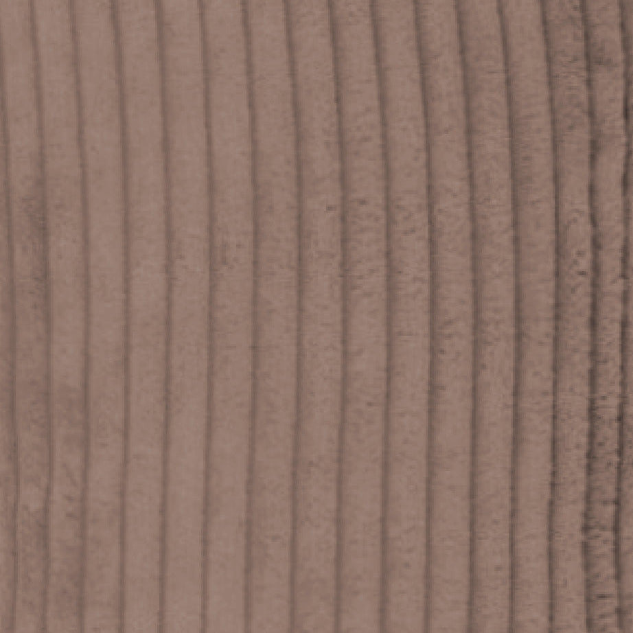 Frau Frauchen Kuscheldecke aus dem Cord Stoff in der Farbe Cappuccino