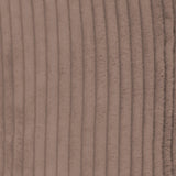 Frau Frauchen Kuscheldecke aus dem Cord Stoff in der Farbe Cappuccino