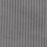 Frau Frauchen Kuscheldecke aus dem Cord Stoff in der Farbe Grigio