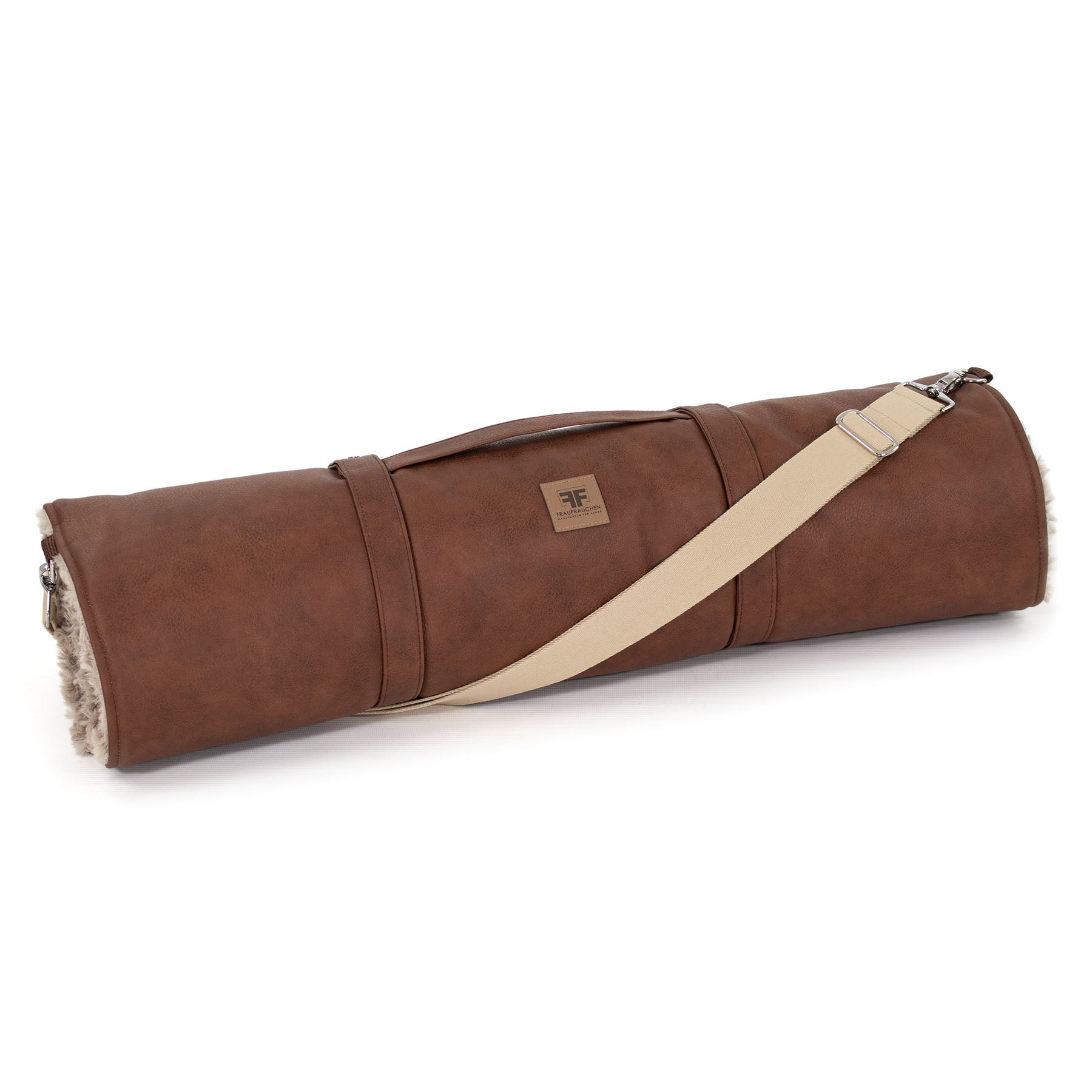 Frau Frauchen Roll-Up Hundedecke City für Hunde und Haustiere