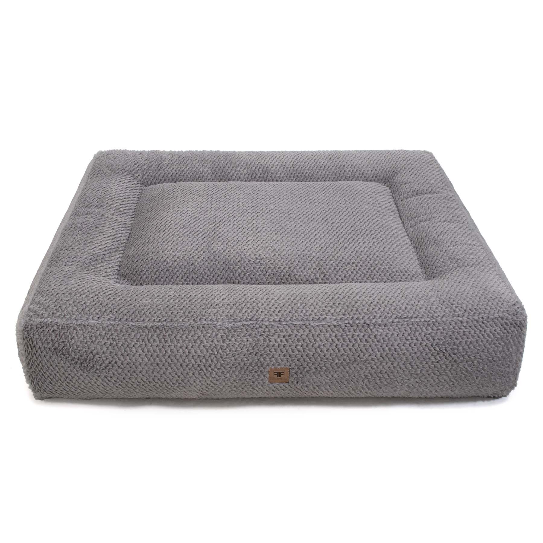 Orthopädisches Hundebett Letto Dots Grey