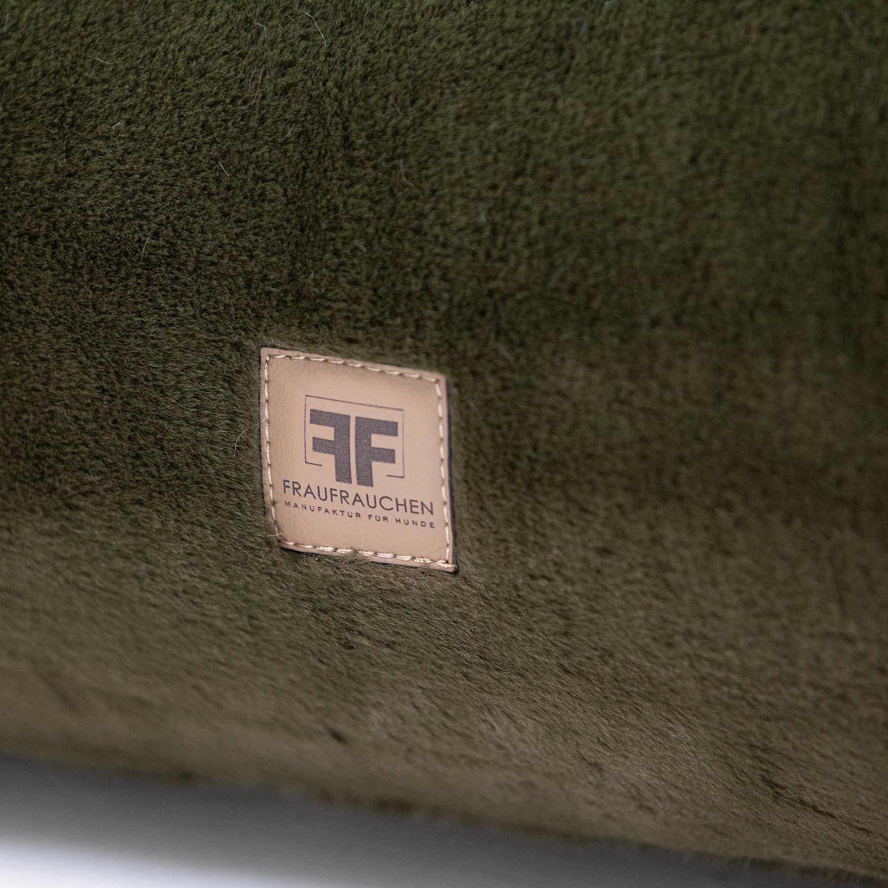 Frau Frauchen orthopädisches Hundebett Letto Premium Moos für Hunde und Haustiere