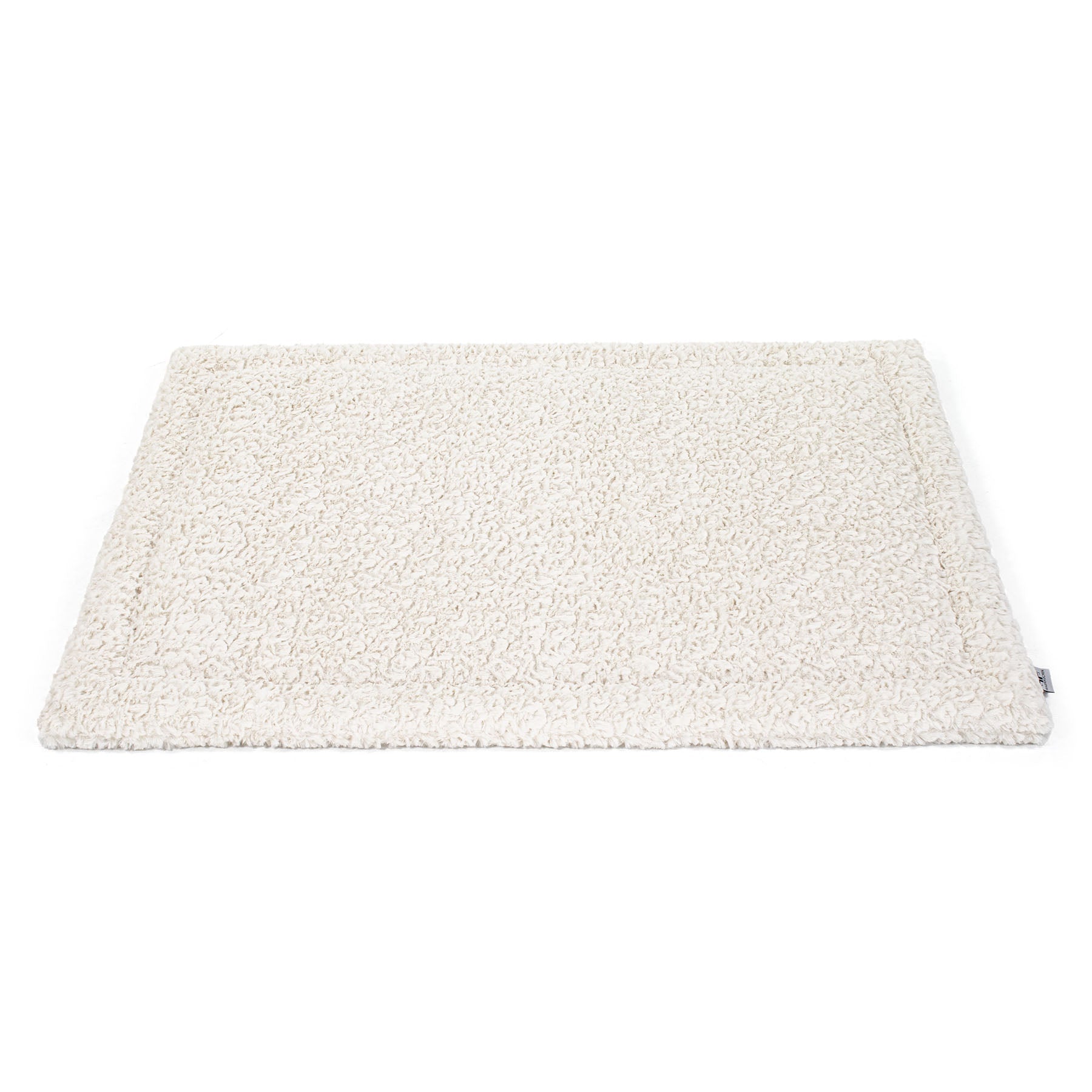 Frau Frauchen wattierte Hundedecke Plaid Curly White für Hunde und Haustiere