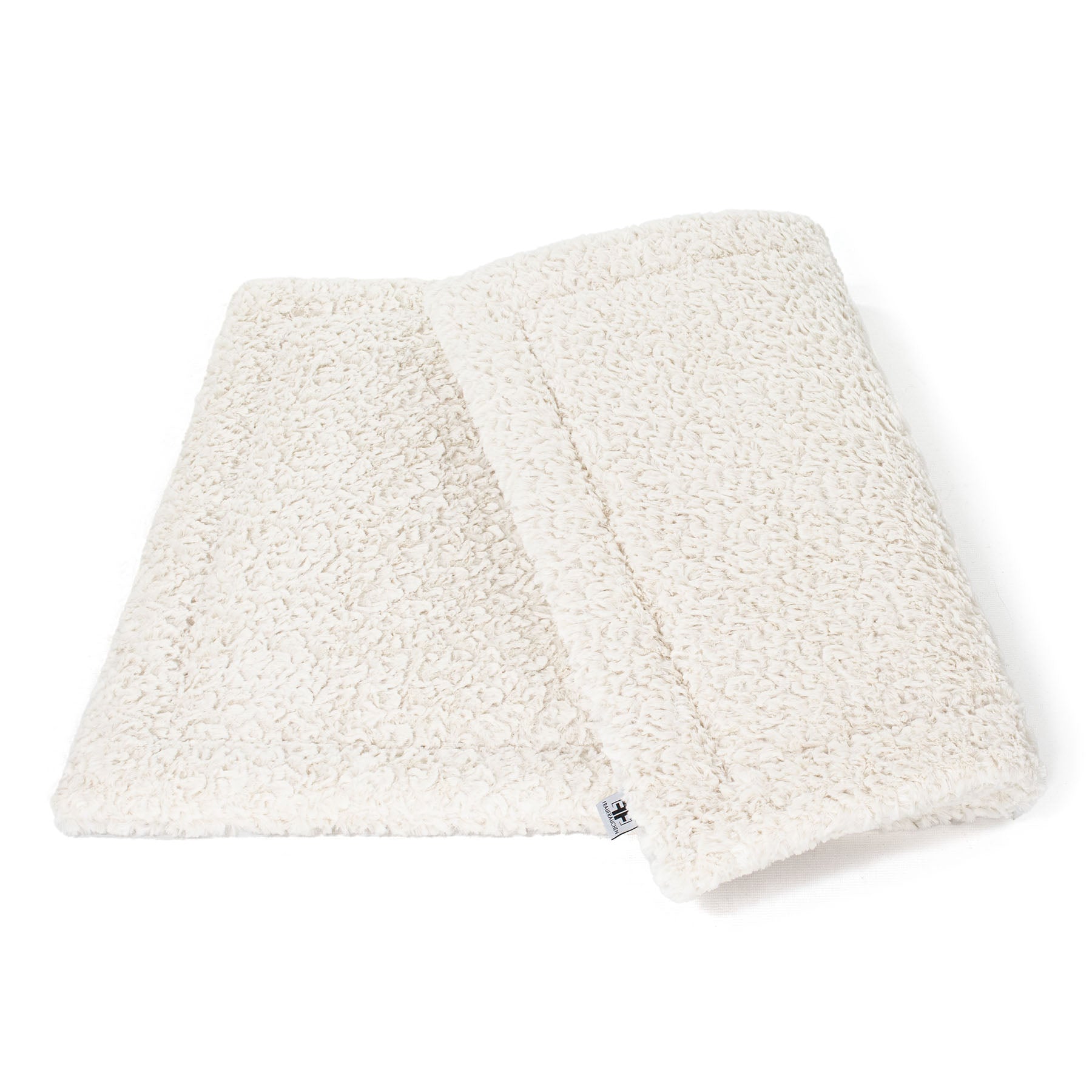 Frau Frauchen wattierte Hundedecke Plaid Curly White für Hunde und Haustiere