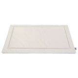 Frau Frauchen wattiertde Hundedecke Plaid Flanell Ivory für Hunde und Haustiere