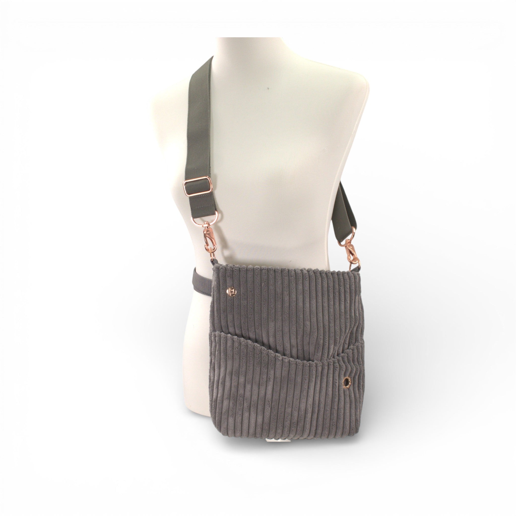 Gassitasche BIG Cord Grigio