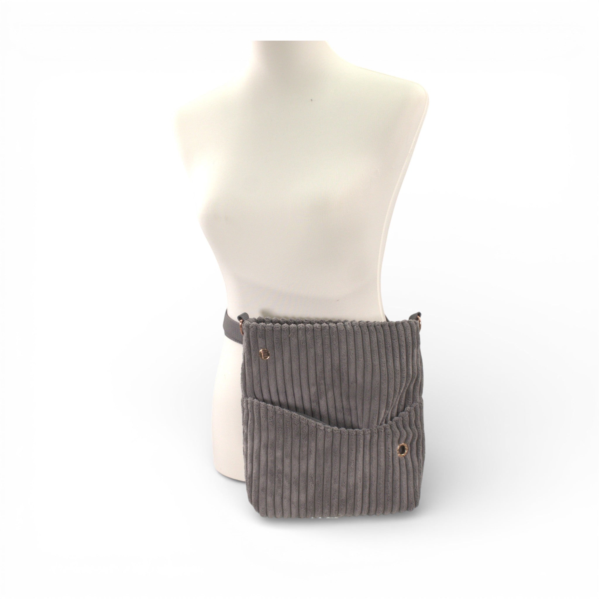 Gassitasche BIG Cord Grigio