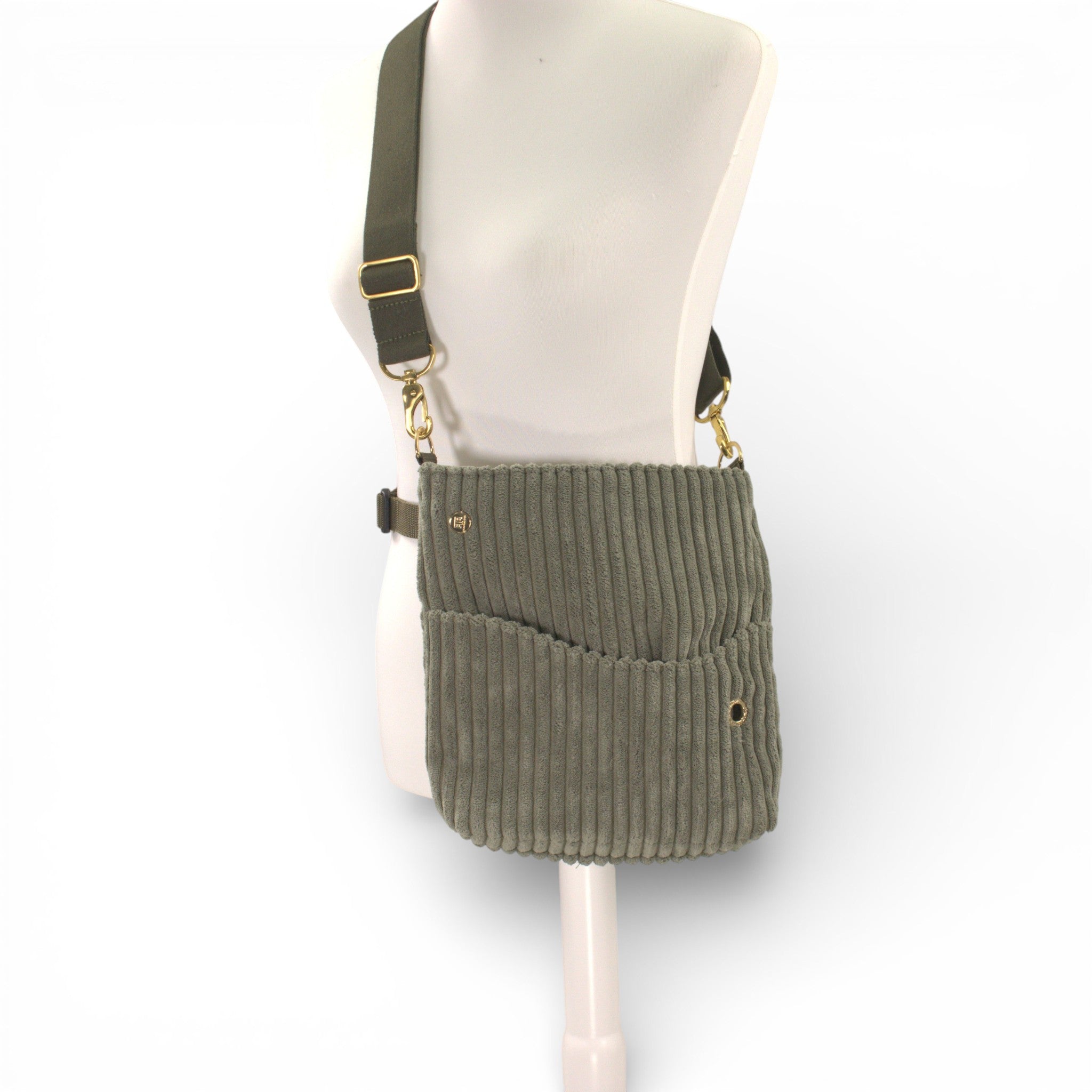 Gassitasche BIG Cord Pistacchio