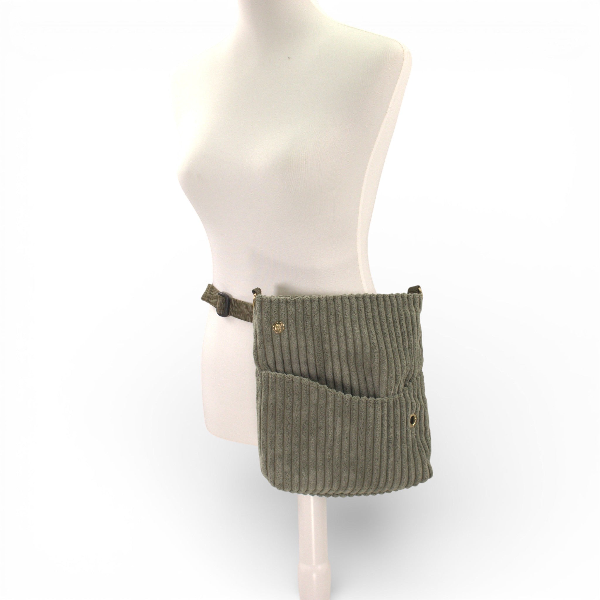 Gassitasche BIG Cord Pistacchio