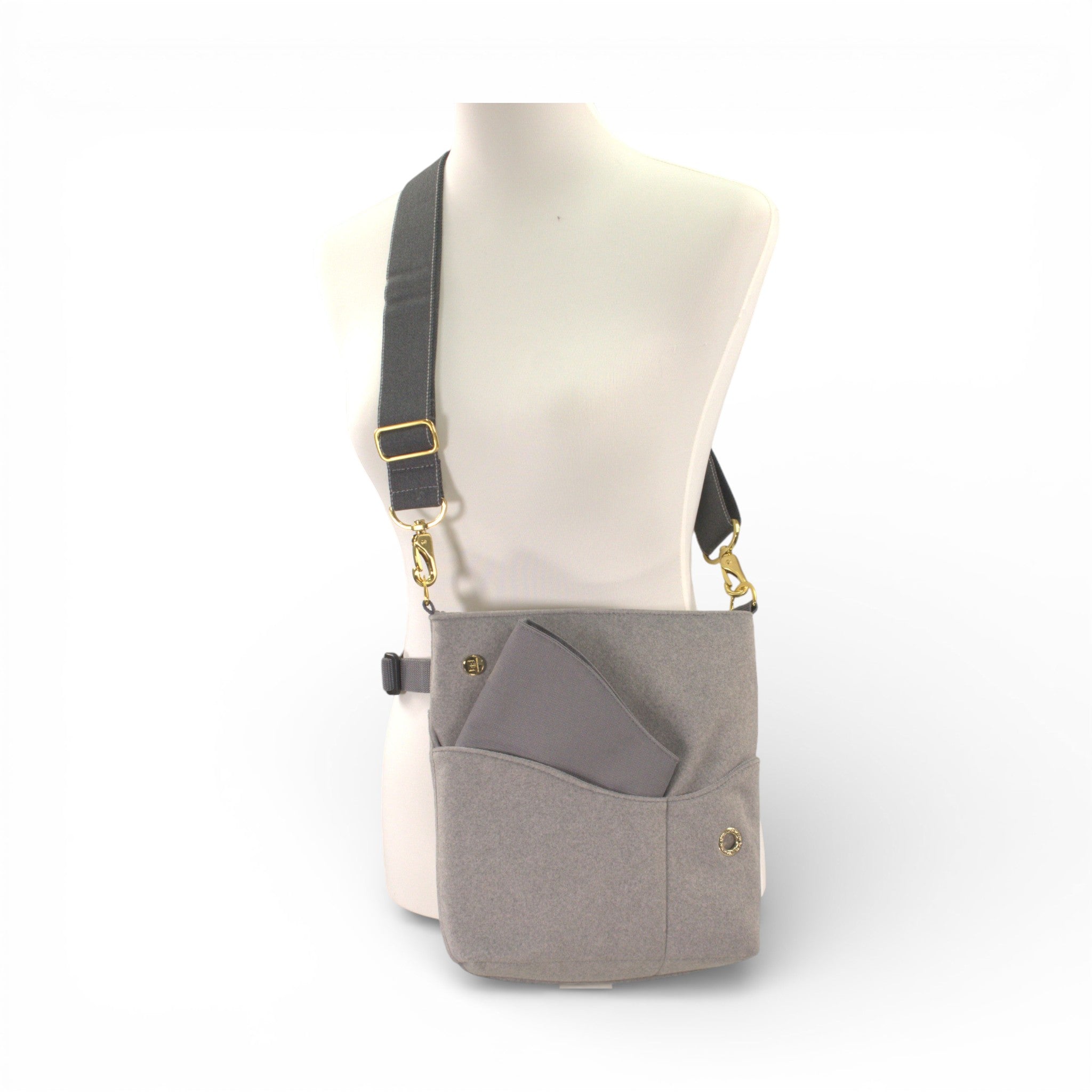 Gassitasche BIG Flanell Stone