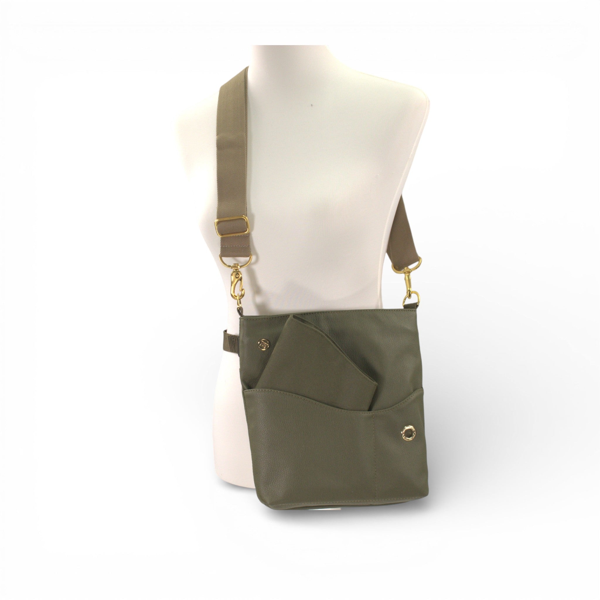 Gassitasche BIG Kunstleder Olive