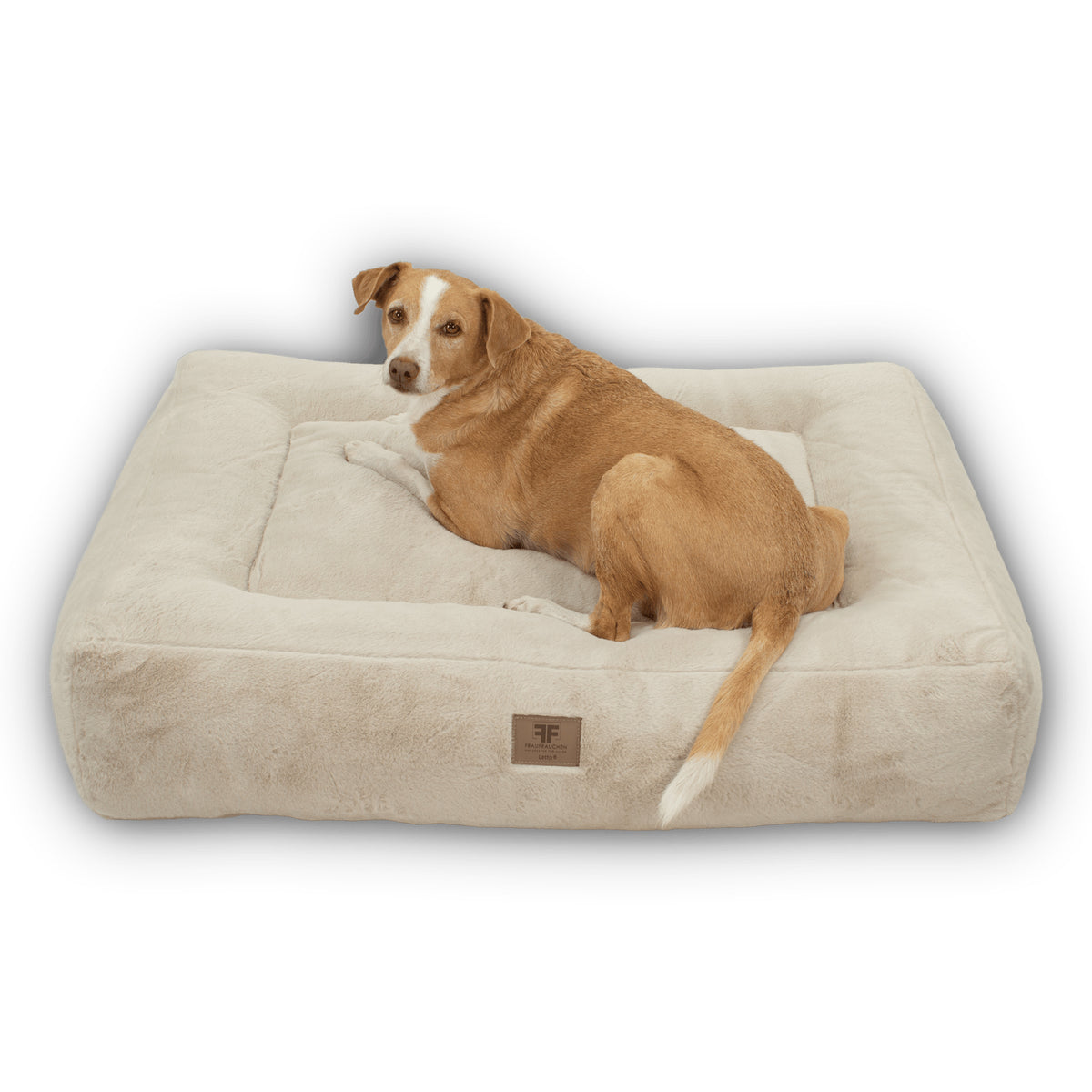 Hundebett Letto Premium light beige