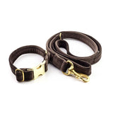 Frau Frauchen Leine Sametti Schoko für Hunde und Haustiere