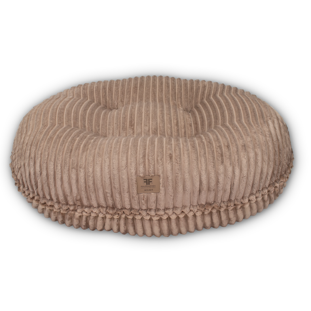 Hundebett Wolke® Stripes Nougat