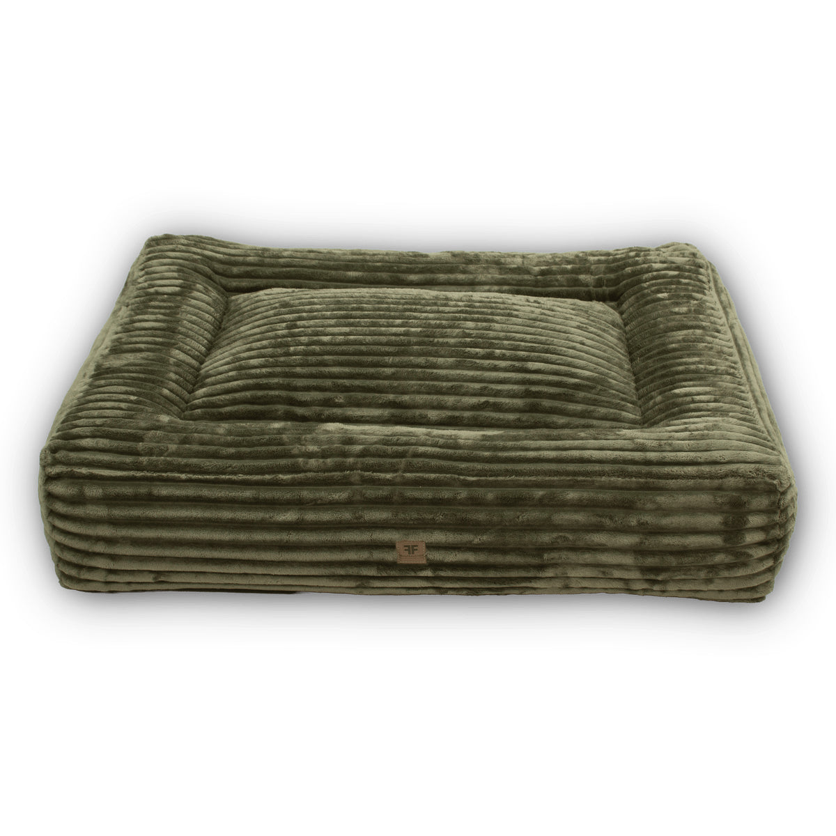 Hundebett Letto Stripes olive