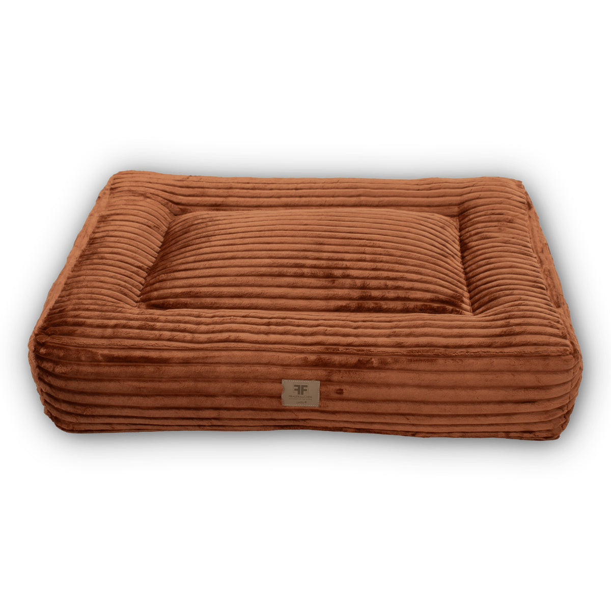Hundebett Letto Stripes Zimt