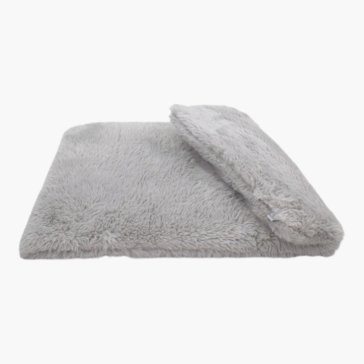 Wattierte Hundedecke Plaid Cloud light grey