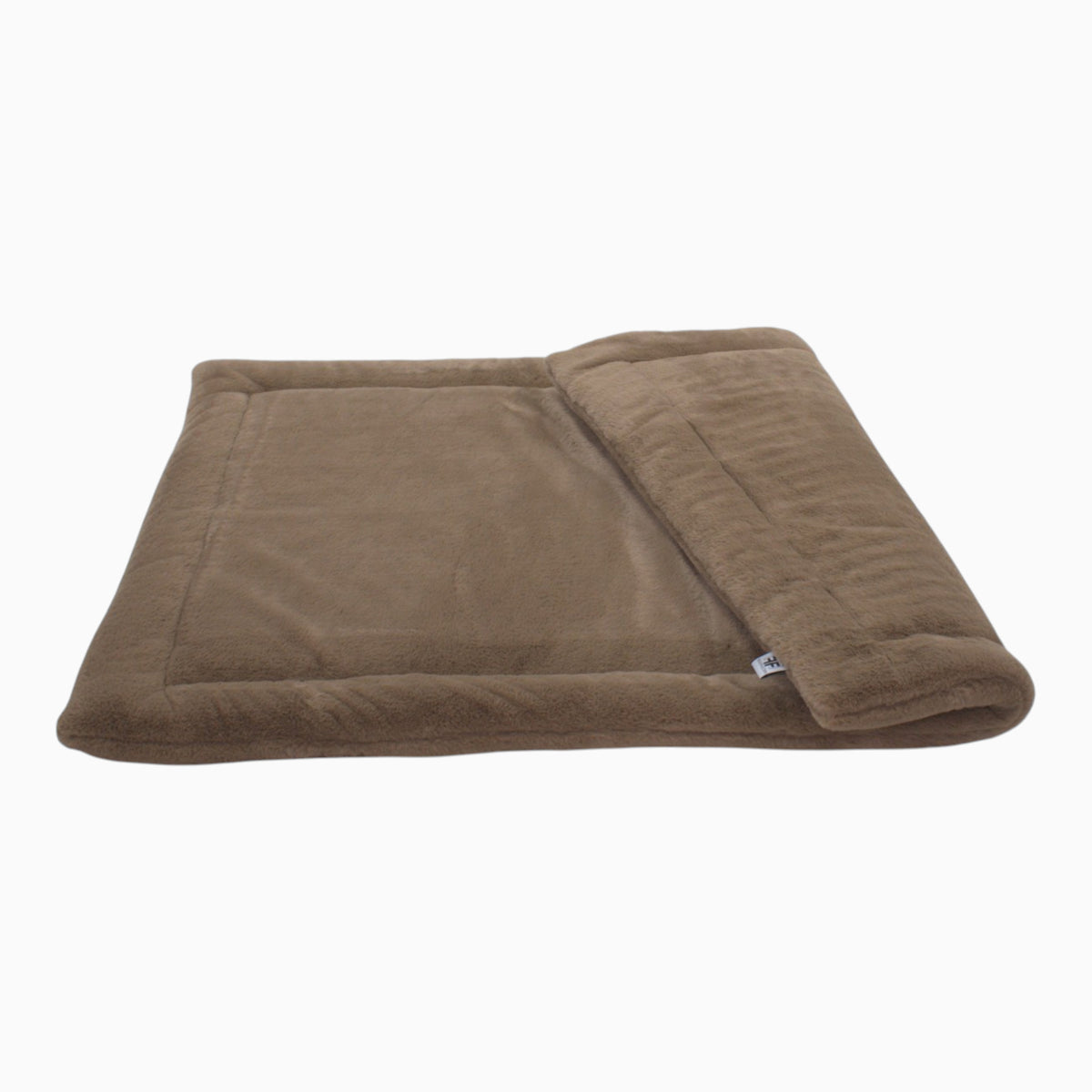 Wattierte Hundedecke Plaid Premium chocolate