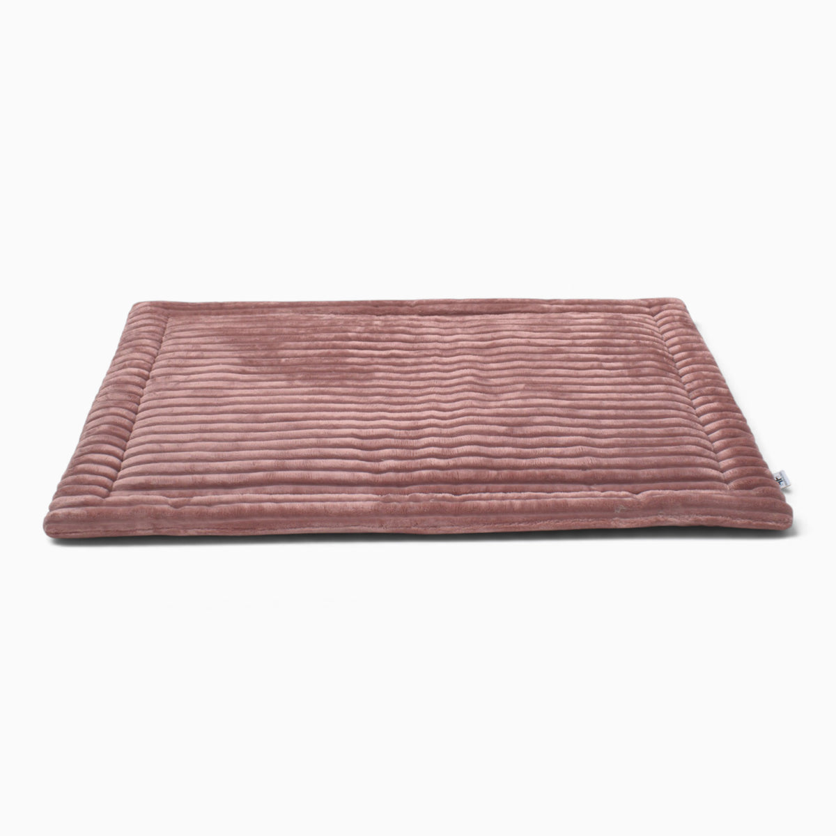 Wattierte Hundedecke Plaid Stripes rosé