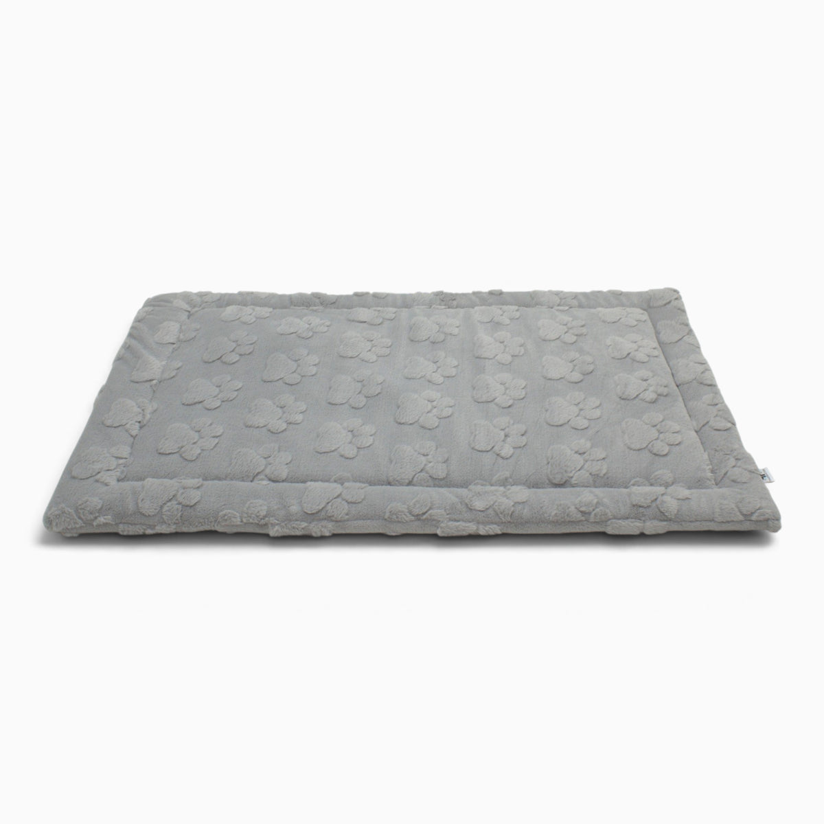 Wattierte Hundedecke Plaid Paws grey