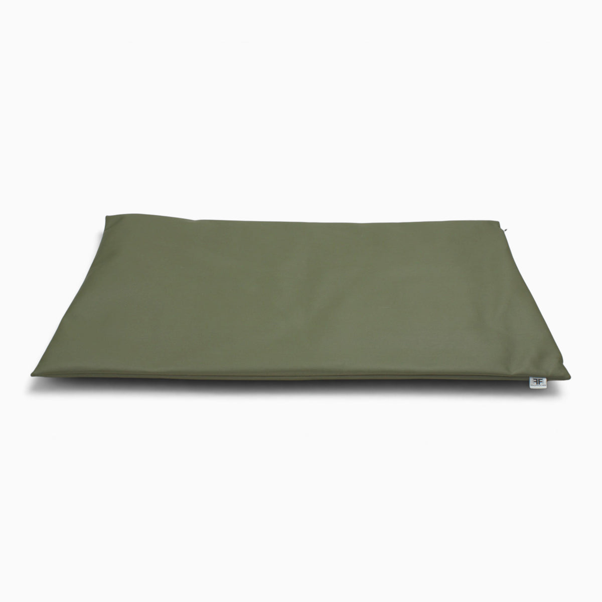 Wattierte Hundedecke Plaid Olive abziehbar