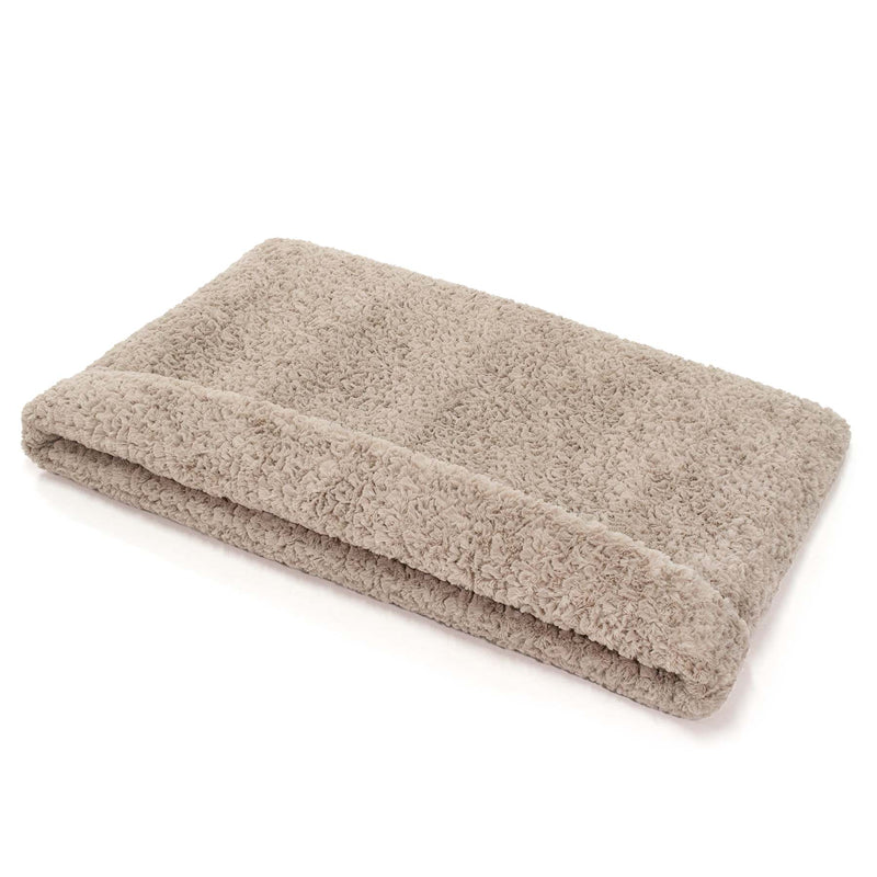 Frau Frauchen Snorebag Hundeschlafsack Curly Sand für Hunde und Haustiere