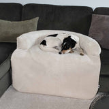 Frau Frauchen Sofaschutz Lounge Liner Cord Milk für Hunde und Haustiere