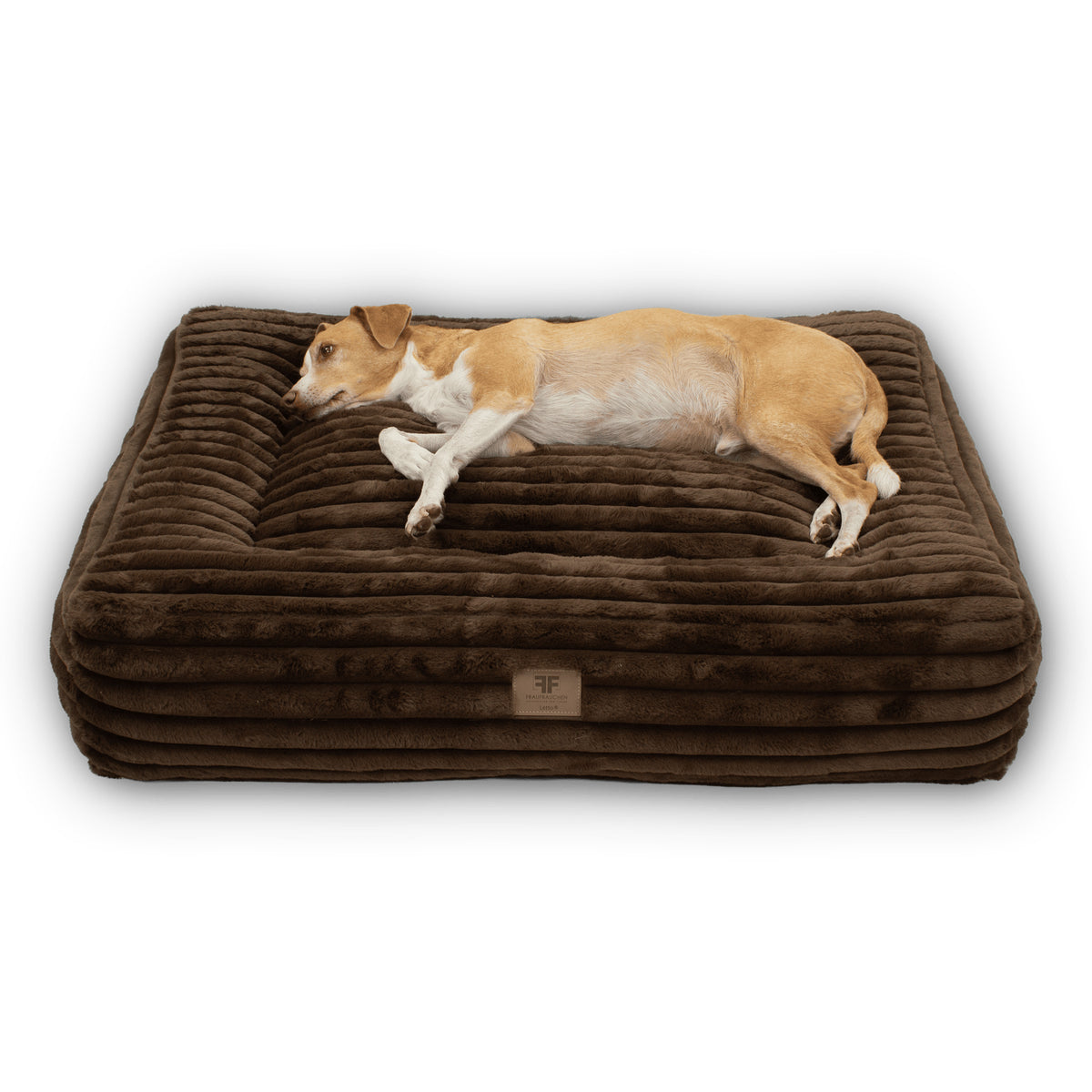 Hundebett Letto Big Stripes Chocolate