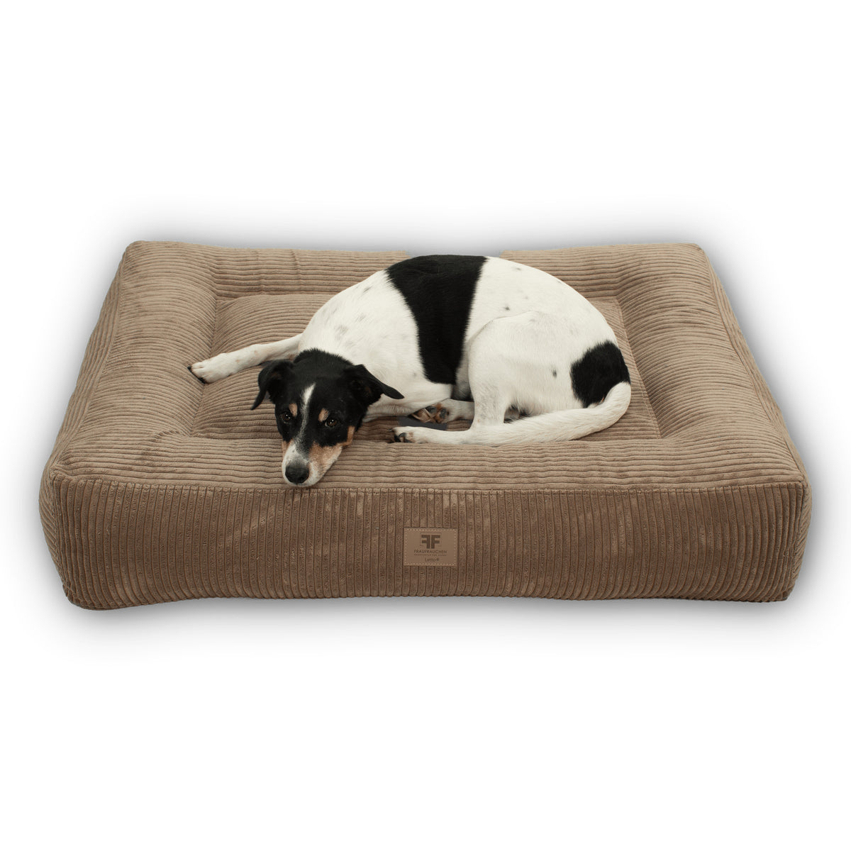 Hundebett Letto Cord Cappuccino
