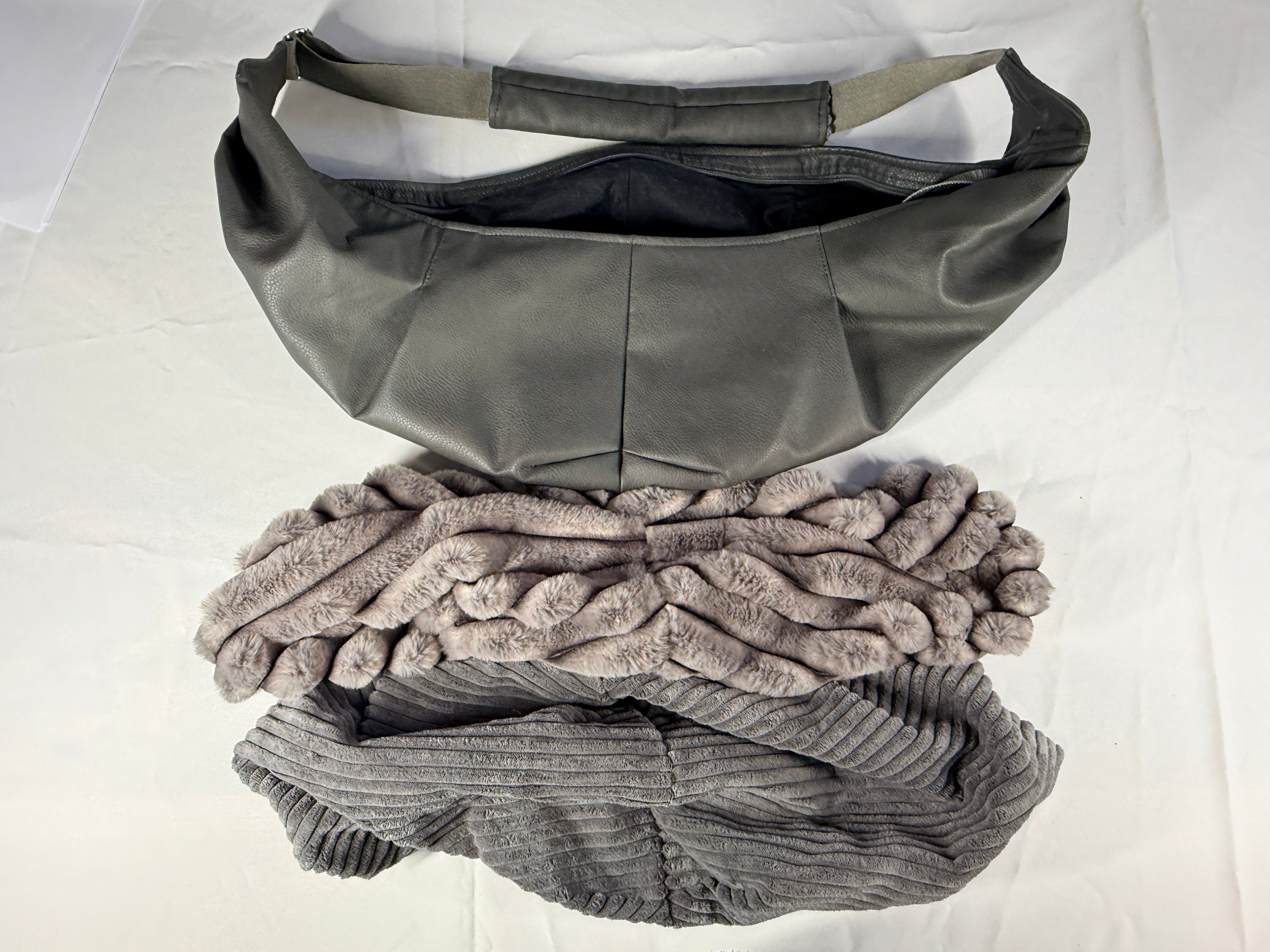 Hundetragetasche Cuddly-Bag Wechselcover Industrial Grigio/Skyline