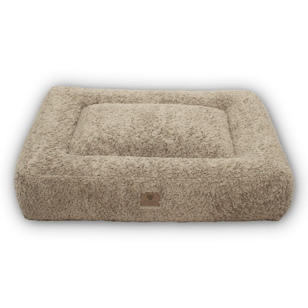 Hundebett Letto Curly sand