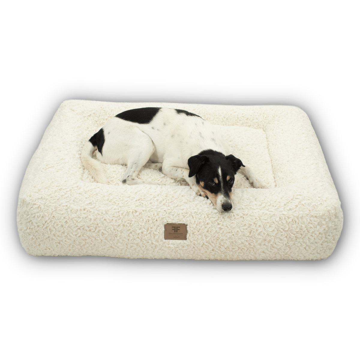 Hundebett Letto Curly white