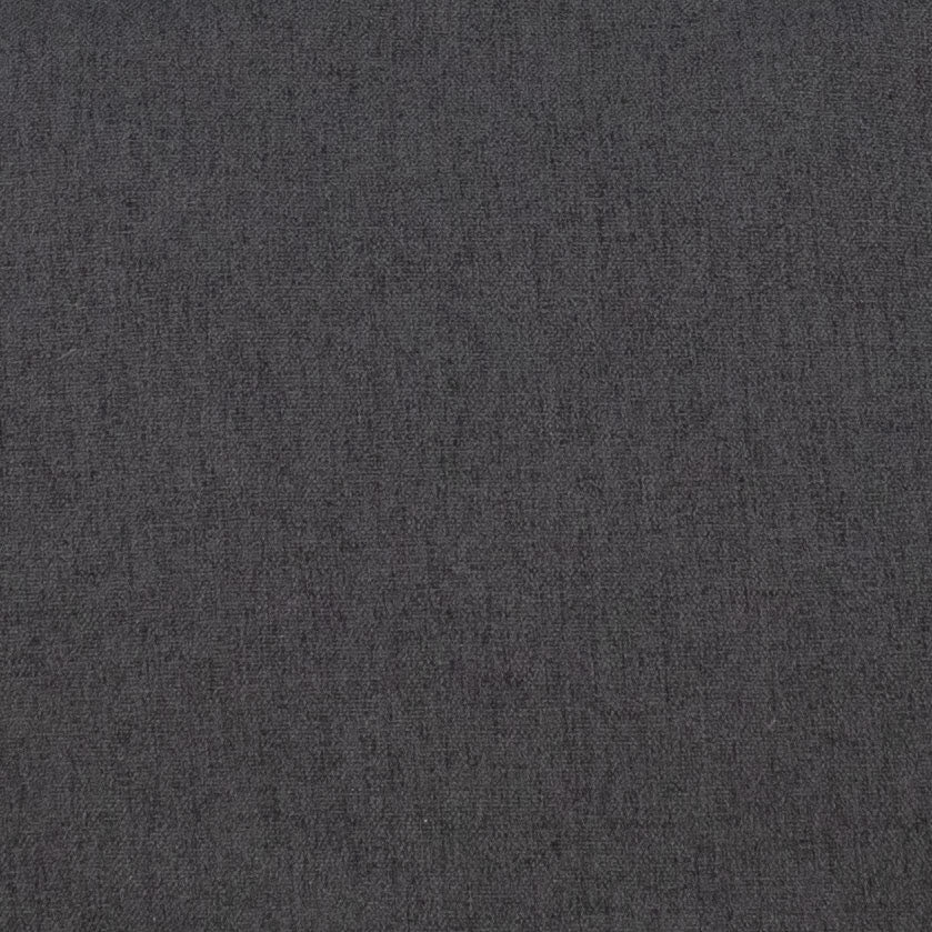 Eine Stoffprobe von der Manufaktur für Hunde. Das Stoffmuster hat die Farbe Boho Basalt