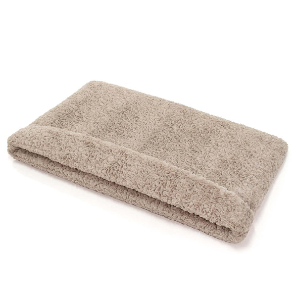 Frau Frauchen Snorebag Hundeschlafsack Curly Sand für Hunde und Haustiere