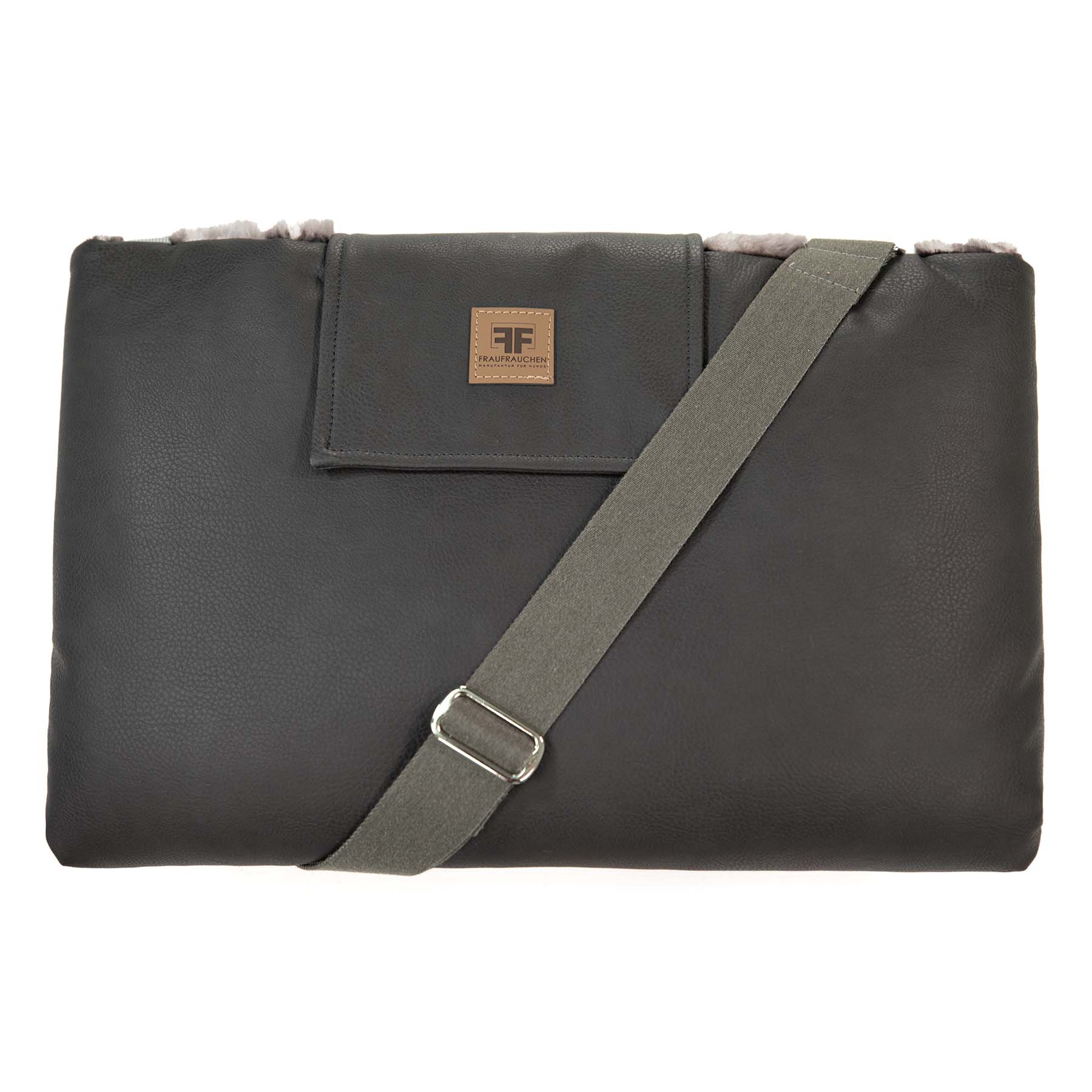 Frau Frauchen Deckentasche Industrial für Hunde und Haustiere