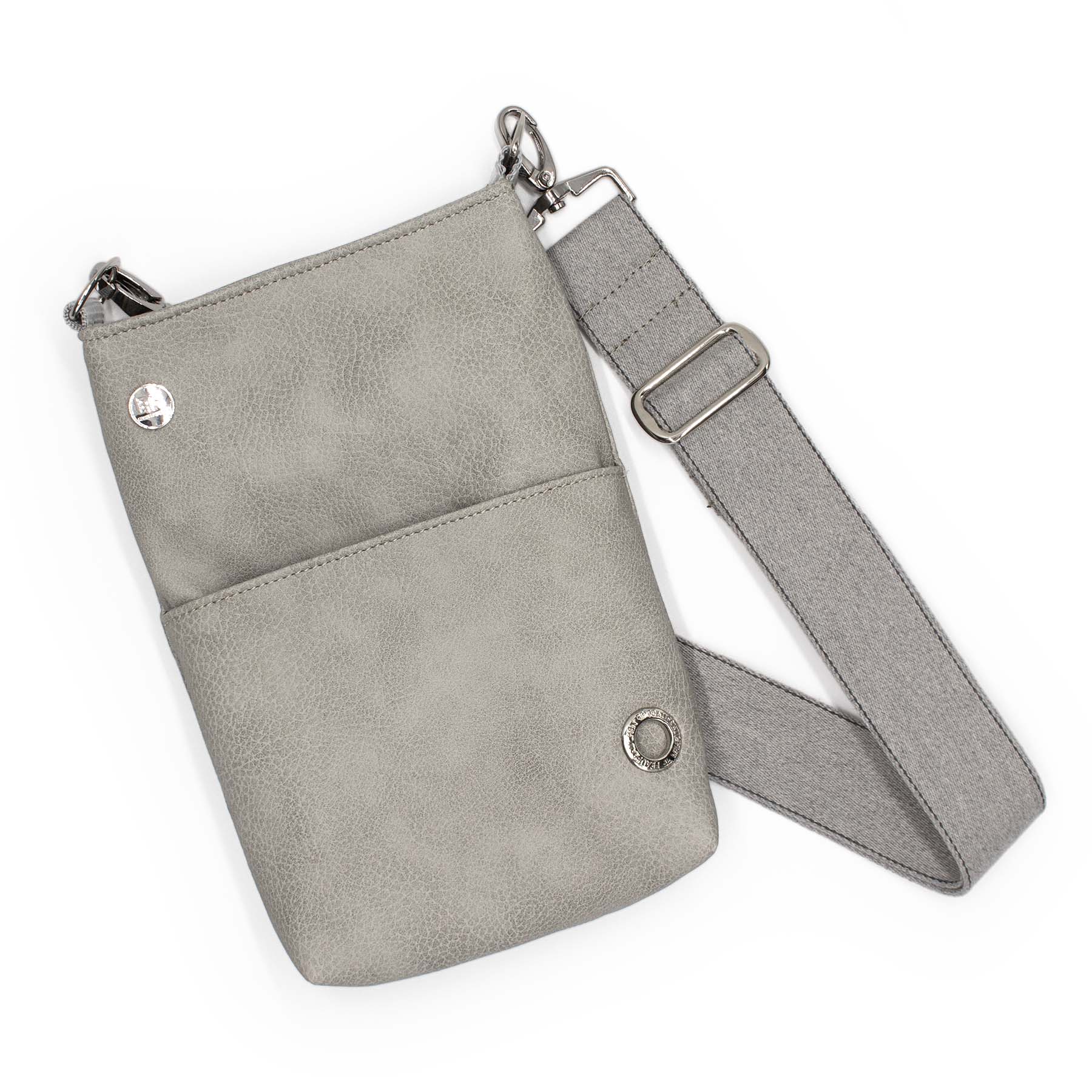 Frau Frauchen Gassitasche Business mit Silber für Hunde und Haustiere