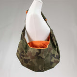 Hundetragetasche Cuddly-Bag Camo-Orange S OM