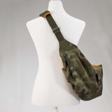 Hundetragetasche Cuddly-Bag Camo-Orange S OM