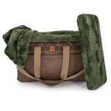 Frau Frauchen Hundetasche Travel Bag Kunstleder Savannah für Hunde und Haustiere