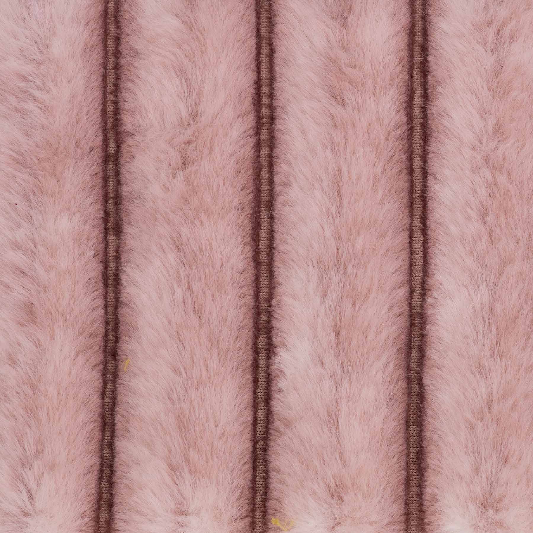 Eine Stoffprobe von der Manufaktur für Hunde. Das Stoffmuster hat die Farbe Melody