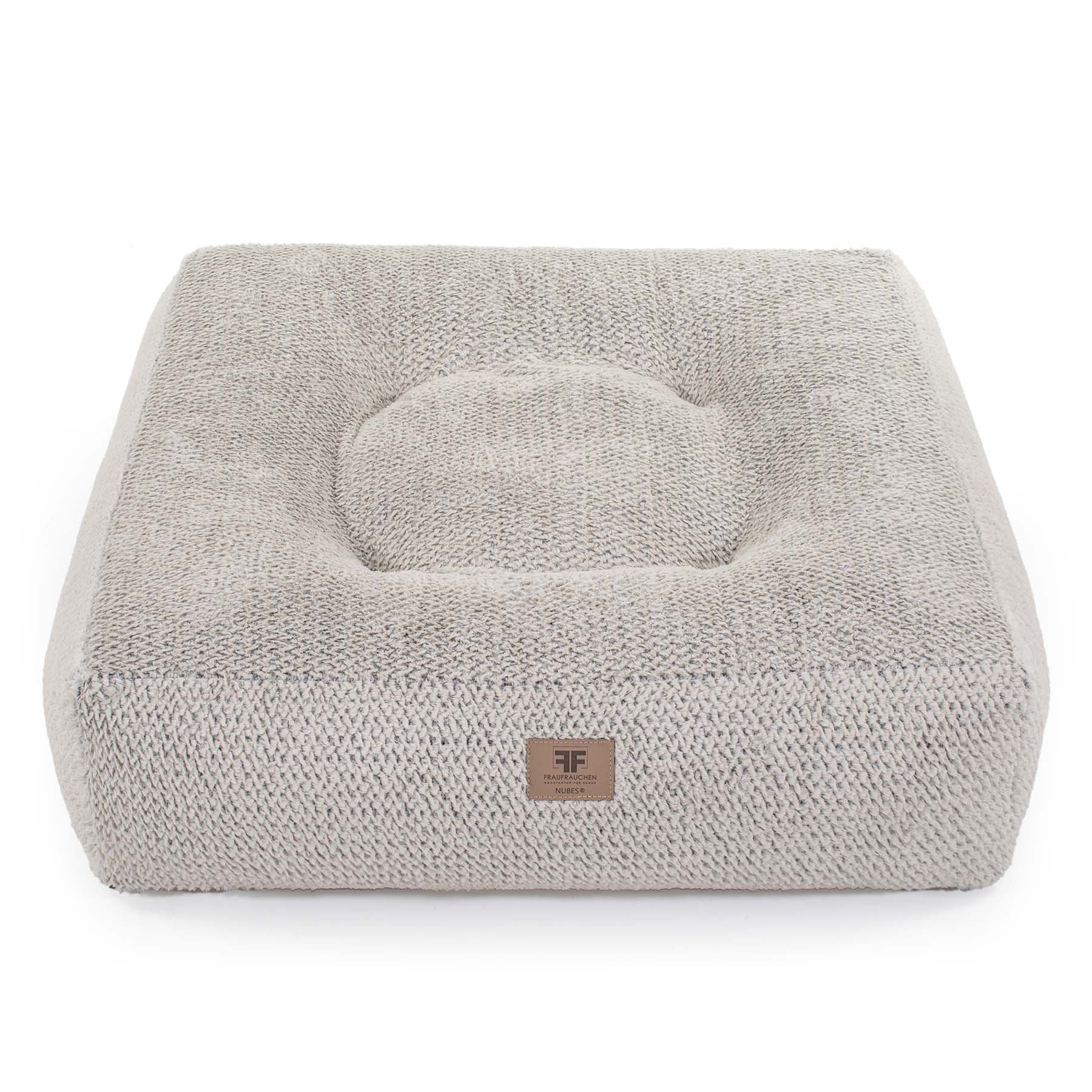 Frau Frauchen orthopädisches Hundebett Nubes® Dots für Hunde und Haustiere